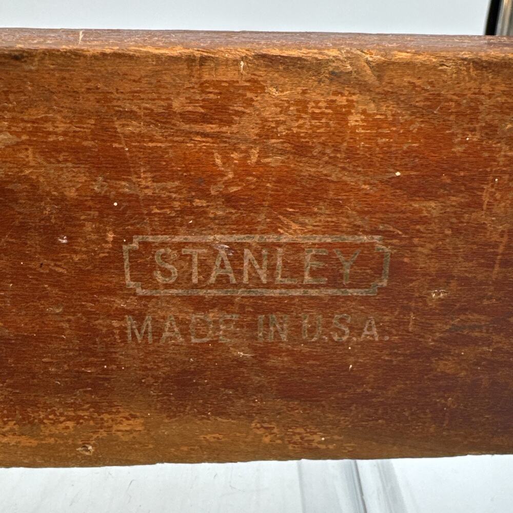 Vintage Stanley Genuine Cherry Wood 24” Level No 0 MADE IN USA